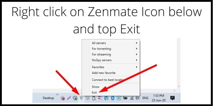 Abolish Zenmate VPN from Devices
